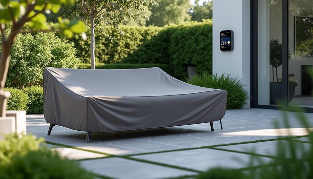 découvrez nos conseils pour choisir la meilleure bâche de protection en 2025 et protégez efficacement votre salon de jardin contre les intempéries et la poussière.