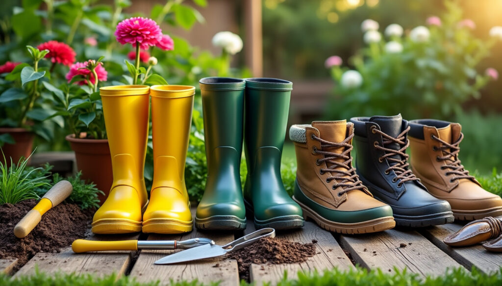 découvrez notre guide d'achat 2025 pour choisir les meilleures bottes de jardin : confort, qualité et durabilité pour entretenir votre espace extérieur avec style.