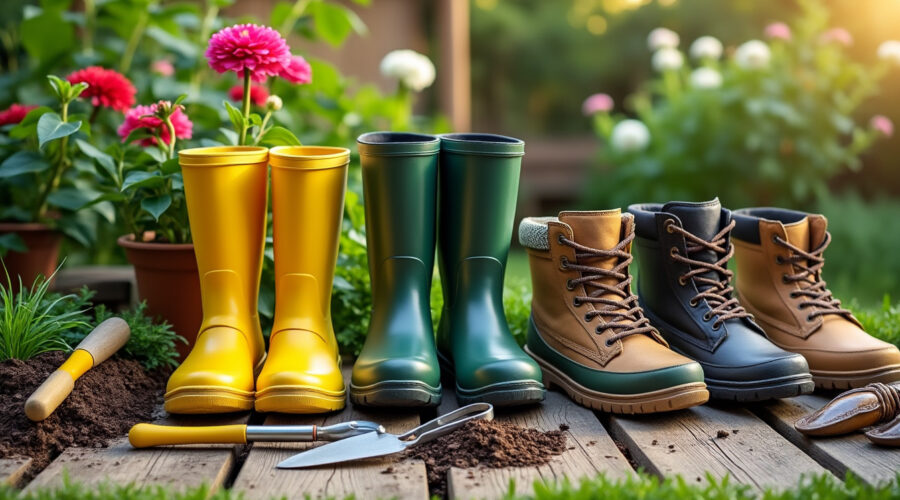 découvrez notre guide d'achat 2025 pour choisir les meilleures bottes de jardin : confort, qualité et durabilité pour entretenir votre espace extérieur avec style.