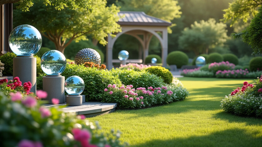 découvrez comment sublimer votre jardin avec des boules décoratives élégantes et originales. astuces et idées pour un espace extérieur charmant et personnalisé.