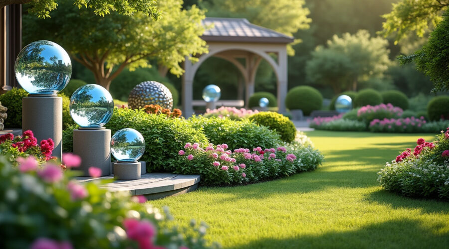 découvrez comment sublimer votre jardin avec des boules décoratives élégantes et originales. astuces et idées pour un espace extérieur charmant et personnalisé.