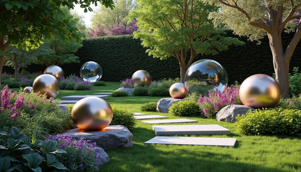 découvrez comment intégrer élégamment des boules décoratives dans votre jardin en 2025 pour apporter style et originalité à votre espace extérieur.
