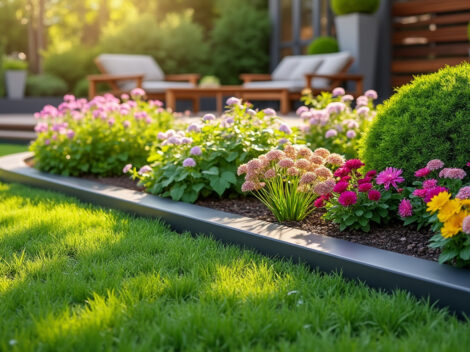 découvrez comment aménager votre jardin avec une bordure en acier grâce à nos conseils et astuces pratiques pour un espace extérieur élégant et durable.