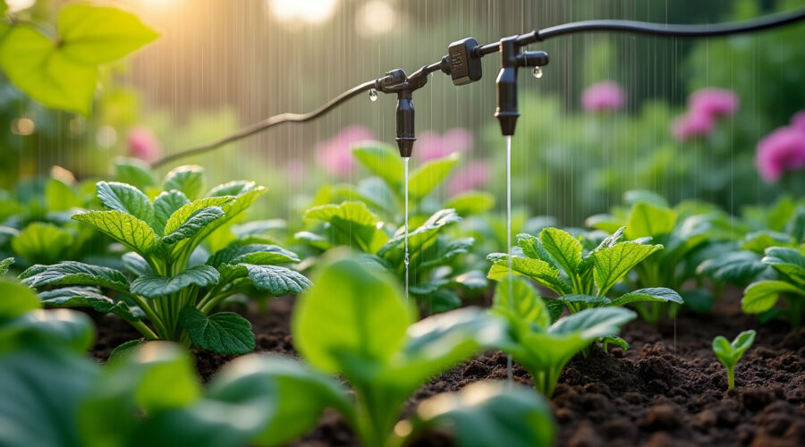 découvrez comment le jardin goutte à goutte révolutionne l'arrosage en 2025 en offrant une irrigation écologique, économique et efficace pour des plantes toujours bien hydratées.