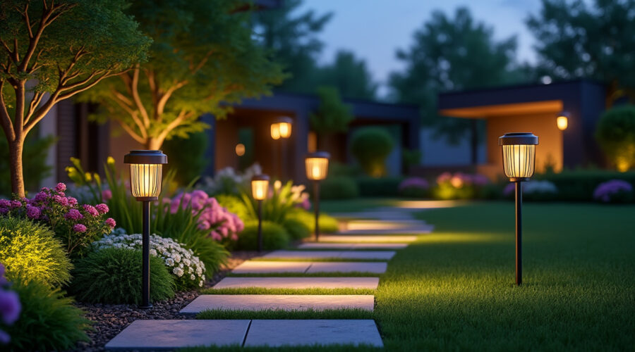 découvrez les avantages des lampes solaires pour votre jardin en 2025 : économies d'énergie, respect de l'environnement et éclairage durable.