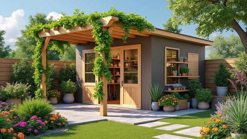 découvrez nos astuces et conseils pratiques pour aménager un abri de jardin avec pergola, alliant fonctionnalité et esthétique pour un espace extérieur convivial et bien organisé.