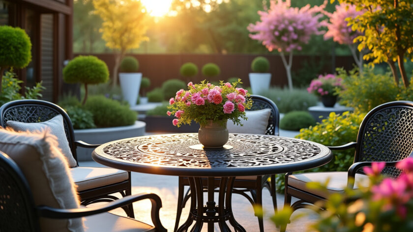 découvrez pourquoi une table en fer forgé est le choix idéal pour sublimer votre jardin en 2025, alliant élégance, durabilité et charme intemporel.