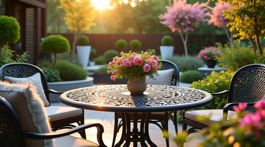 découvrez pourquoi une table en fer forgé est le choix idéal pour sublimer votre jardin en 2025, alliant élégance, durabilité et charme intemporel.