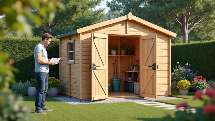 découvrez comment choisir un abri de jardin de 5 m² en 2025 : matériaux, emplacement, réglementation et conseils pratiques pour trouver le modèle adapté.