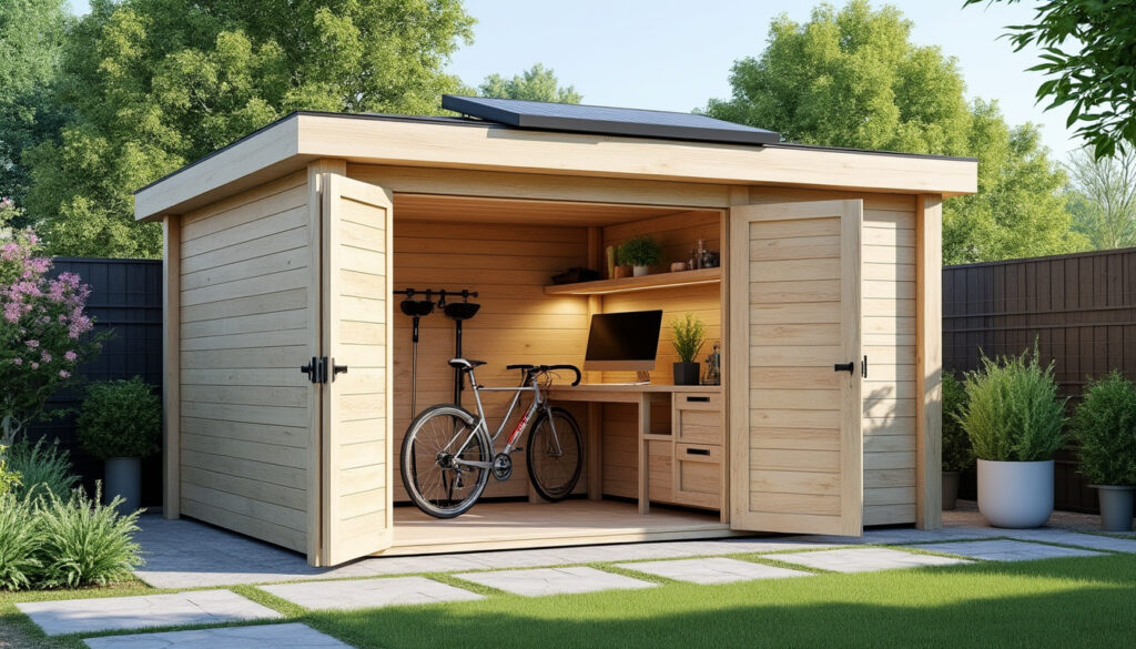 découvrez les avantages d’un abri de jardin de 15 m² en 2025 : espace de rangement, aménagement polyvalent et conseils pour bien choisir.